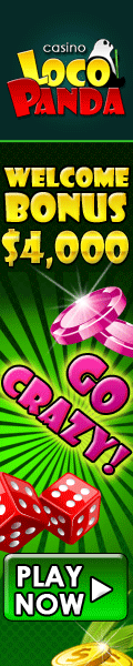 Join LocoPanda Casino and get $4,000 Bonus!