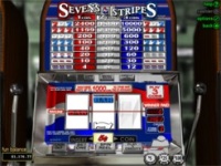 Play Sevens and Stripes Slots now!