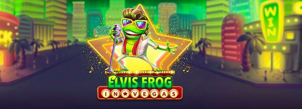 Elvis Frog in Vegas Slots